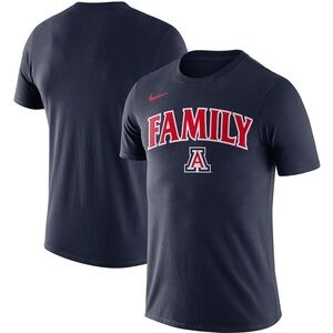 Men's Size Large Nike Navy Arizona Wildcats Family T-Shirt